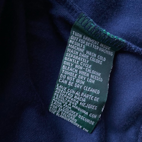 Women’s blue velvet track Jacket S Lauren Ralph Lauren - Picture 7 of 7